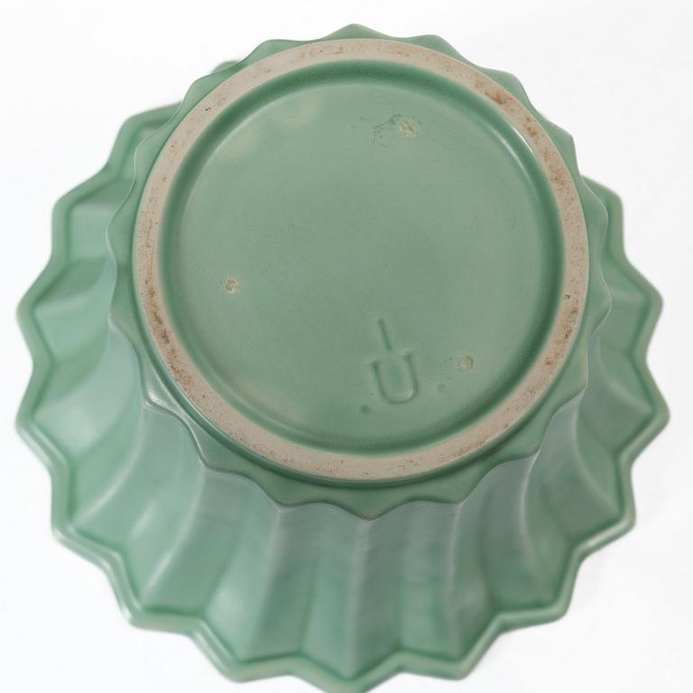 Arthur Percy, ytterfoder, "Alba", 3 st, porslin, Gefle Porslinsfabrik, Swedish Grace, 1930-tal.