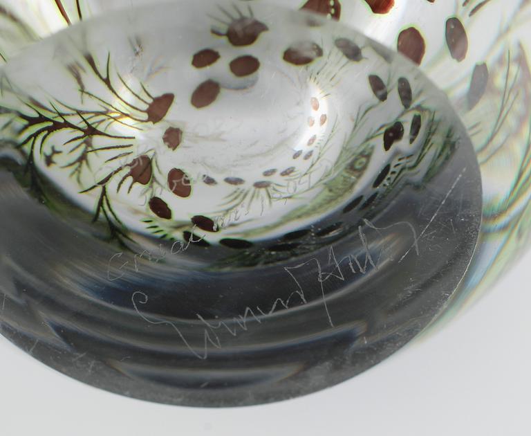 VAS, glas, Fiskgraal, Edward Hald, Orrefors.