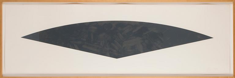 Ellsworth Kelly, "Gray Curve".