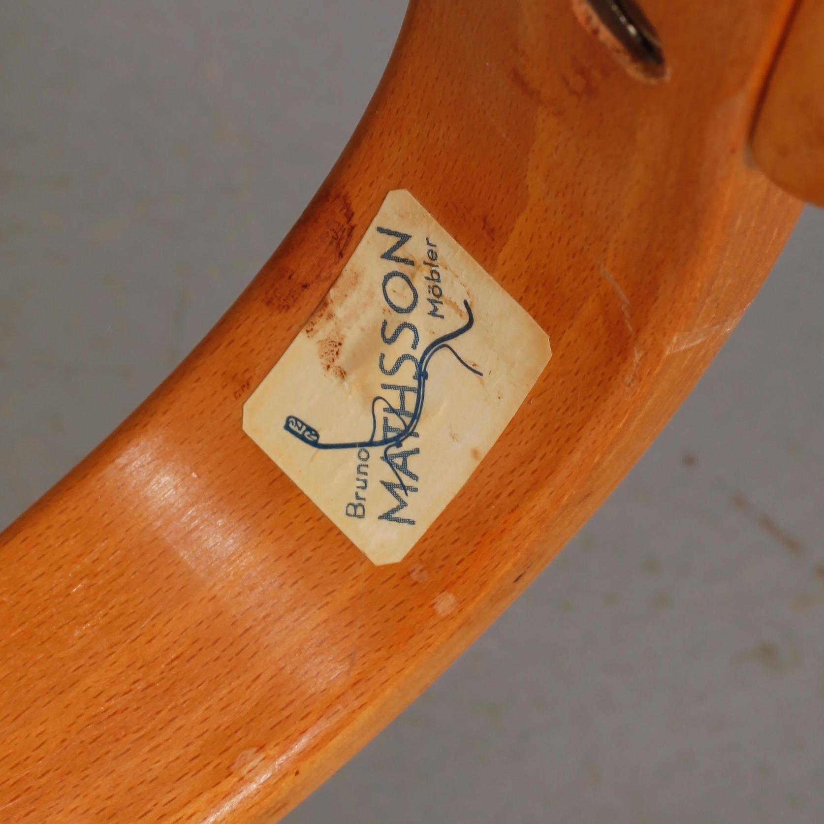 KARMSTOL,"Eva Hög", Bruno Mathsson, firma Karl Mathsson, Värnamo.