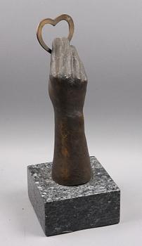 SKULPTUR, brons, 1900-talets andra hälft.