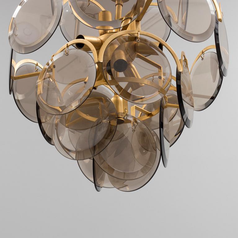An Italian chandelier, probably Gino Vistosi, Murano, 1960's/70's.