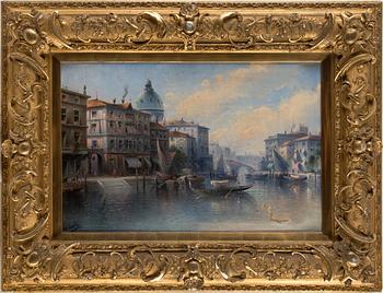 KARL KAUFMANN, oil on canvas, signed C Carlo.