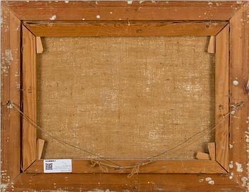 GÖSTA GUSTAVSON, Olja på duk, signerad och daterad Fårö 1936.