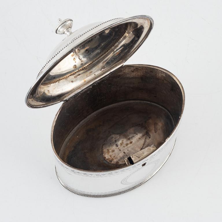 Tedosa, silver, Hester Bateman, London, England, 1809.