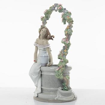 Joan Coderch, figurine, "A wish for love", Lladró, Spain, 1999-2005.