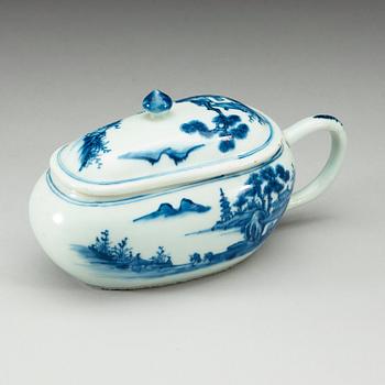 BOURDALOU, kompaniporslin. Qing dynastin, Qianlong (1736-95).