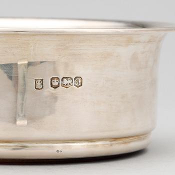 COASTER, silver, Sheffield 1900-tal. Silvervikt ca 98 gram.