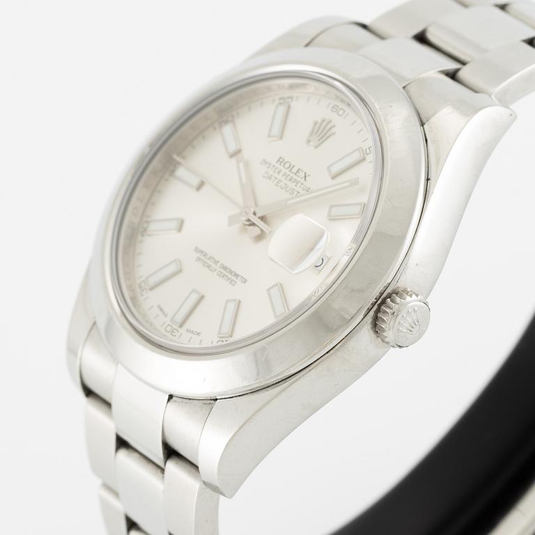 Rolex, Datejust II, wristwatch, 41 mm.