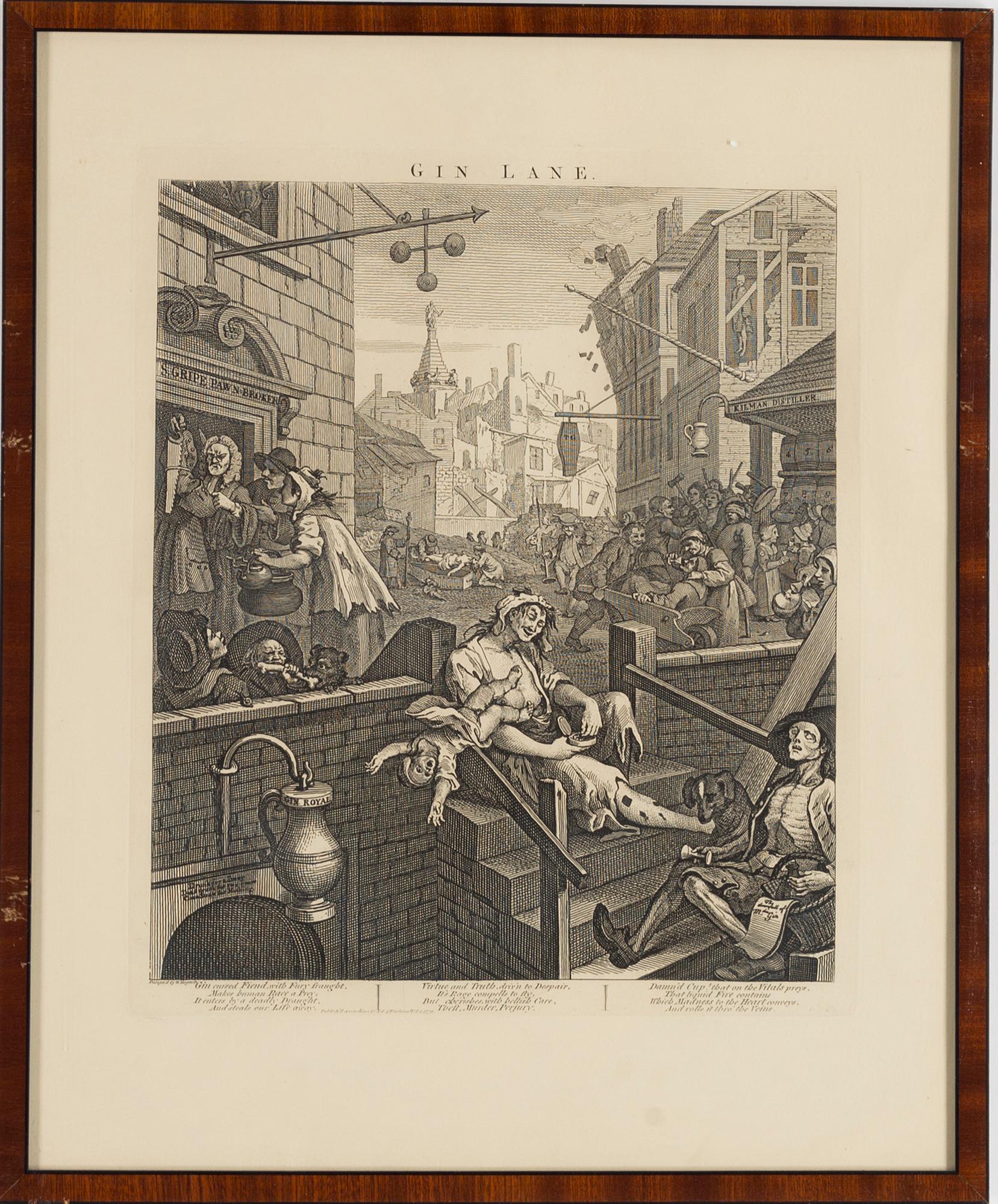 WILLIAM HOGARTH, engravings, 6, later, 20th century.