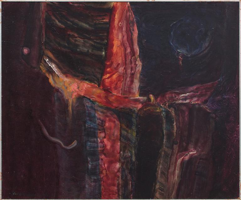 HARRY BOOSTRÖM, olja på pannå, signerad och daterad -66.