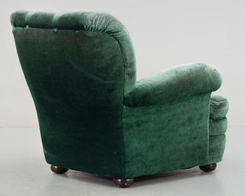 A Josef Frank easy chair by Svenskt Tenn, model 336.