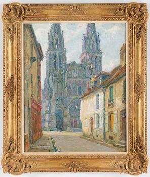 PIERRE GASTON RIGAUD, oil on canvas, signed and dated.