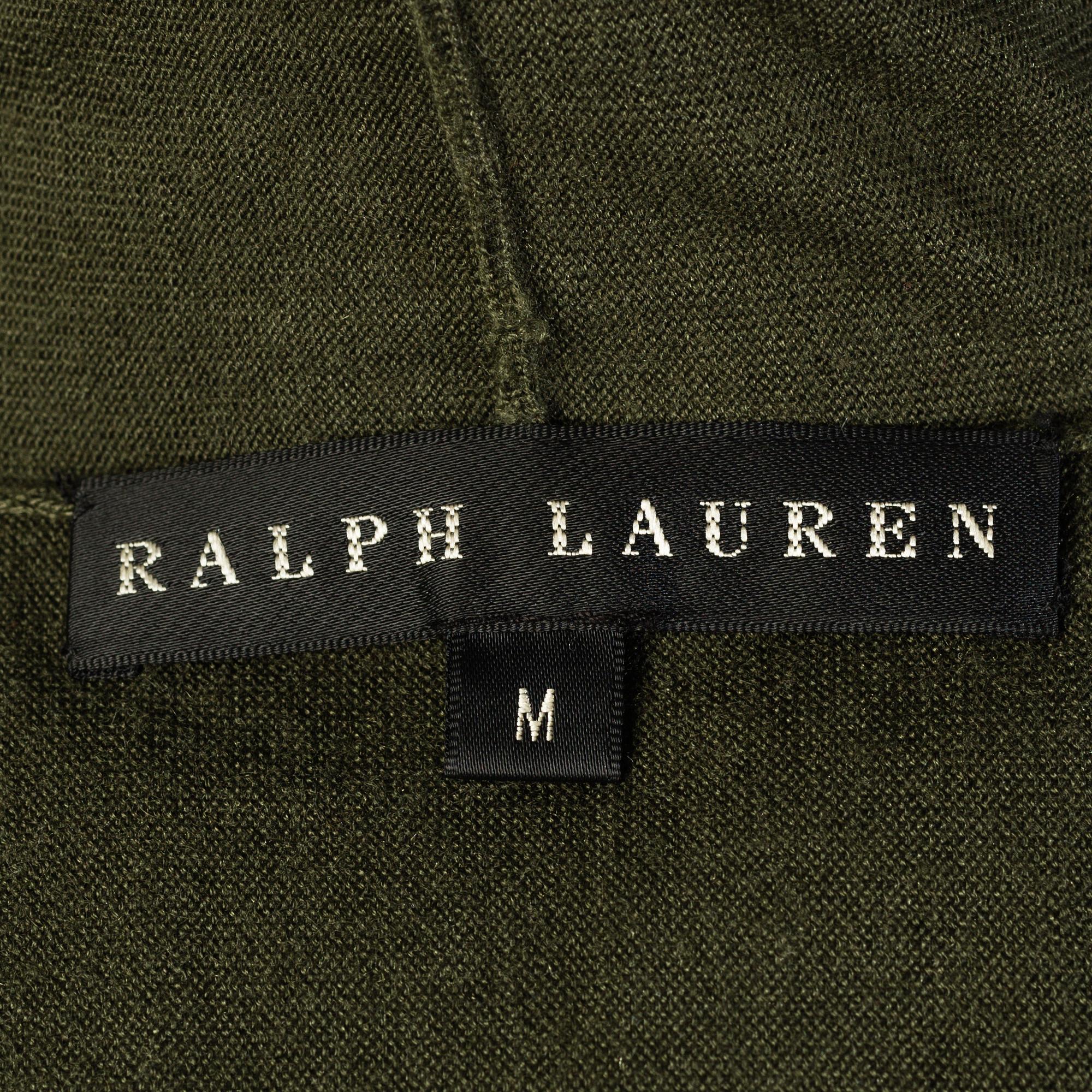 A cardigan and two top by Ralph Lauren.