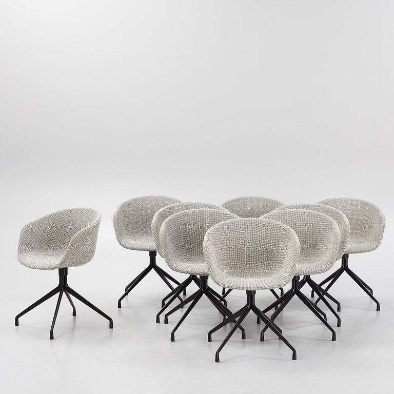 Hee Welling, a set of 9 'About a chair' chairs, Denmark.
