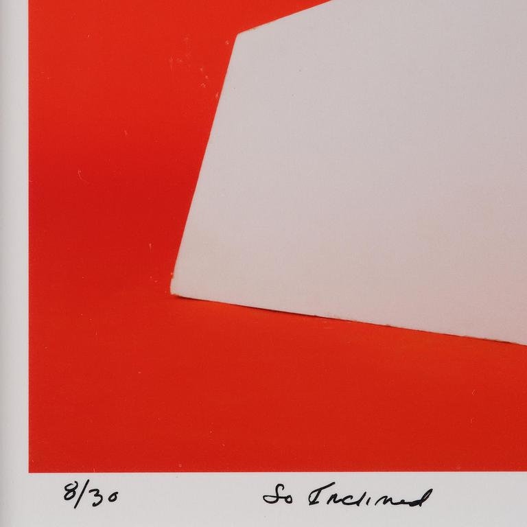 William Wegman, "So inclined".