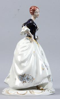 FIGURINER, 2 st, porslin, Royal Dux.