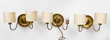 351. VÄGGARMATURER, Josef Frank, Svenskt Tenn. Modellnummer G2565.