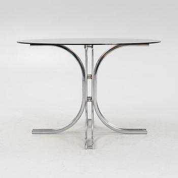 Gastone Rinaldi, a dining table and four chairs, Italy, 1960's/70's.