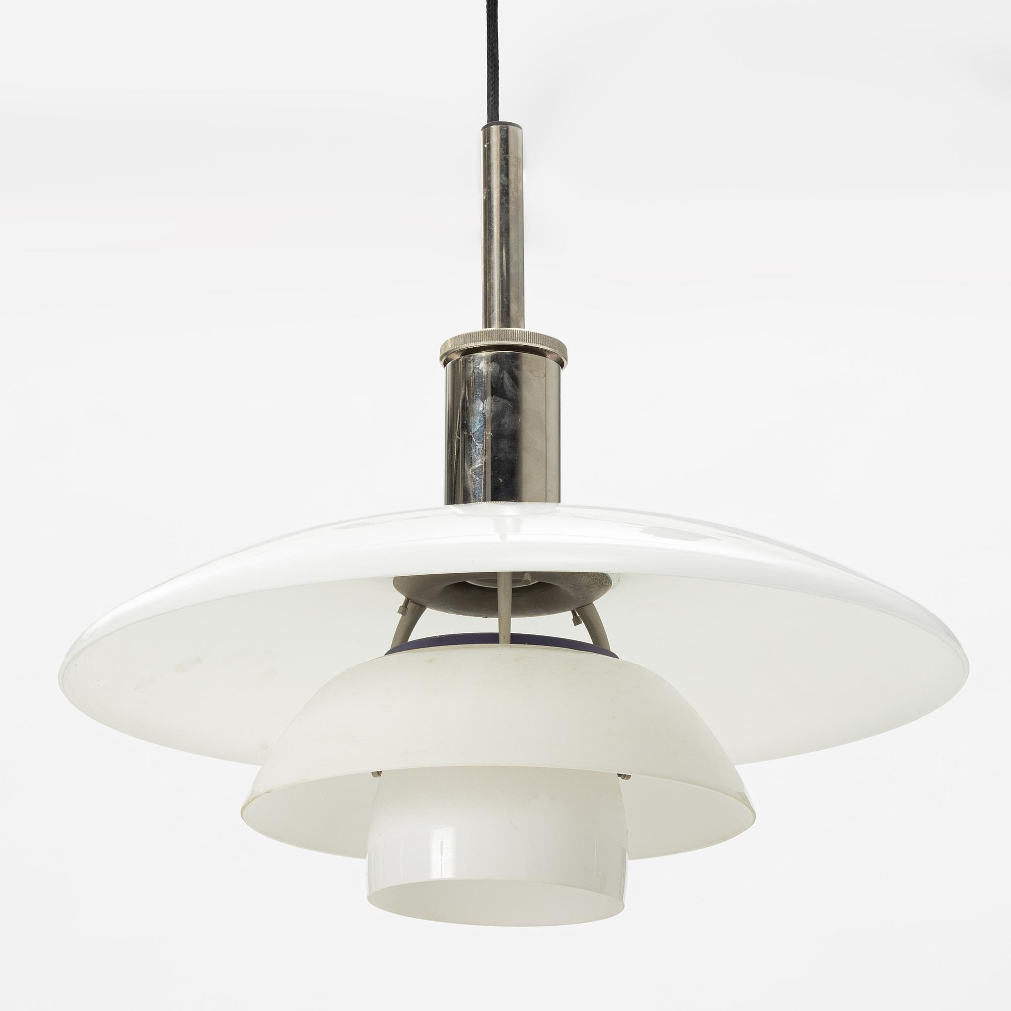 Poul Henningsen, taklampa, PH 4 1/2 - 4, Louis Poulsen, Danmark.