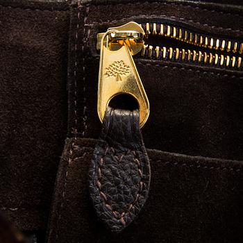 A Mulberry 'Bayswater' leopard imitation calf leather hand bag.