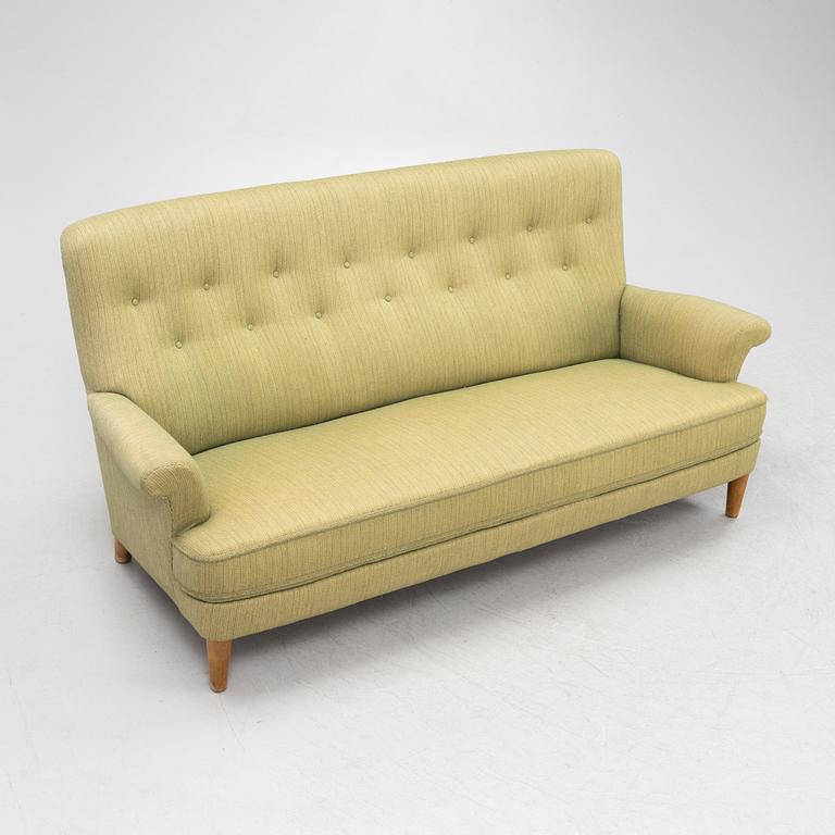 Carl Malmsten, a sofa, 'Bergshamra', second half of the 20th Century.