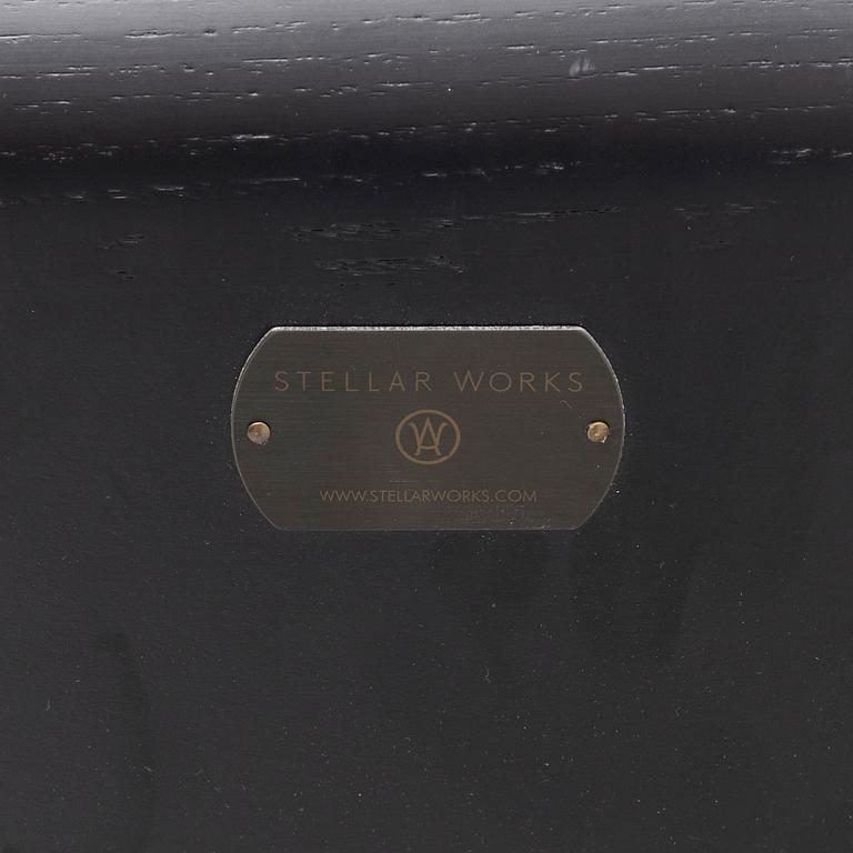 Stellar Works, fåtöljer, 2 st, "Lunar lounge chair", samtida.
