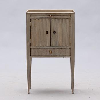 POTTSKÅP, gustavianskstil, 1800/1900-tal.
