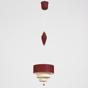 Bertil Brisborg, a ceiling lamp, model "33135", Nordiska Kompaniet, Sweden 1950s.