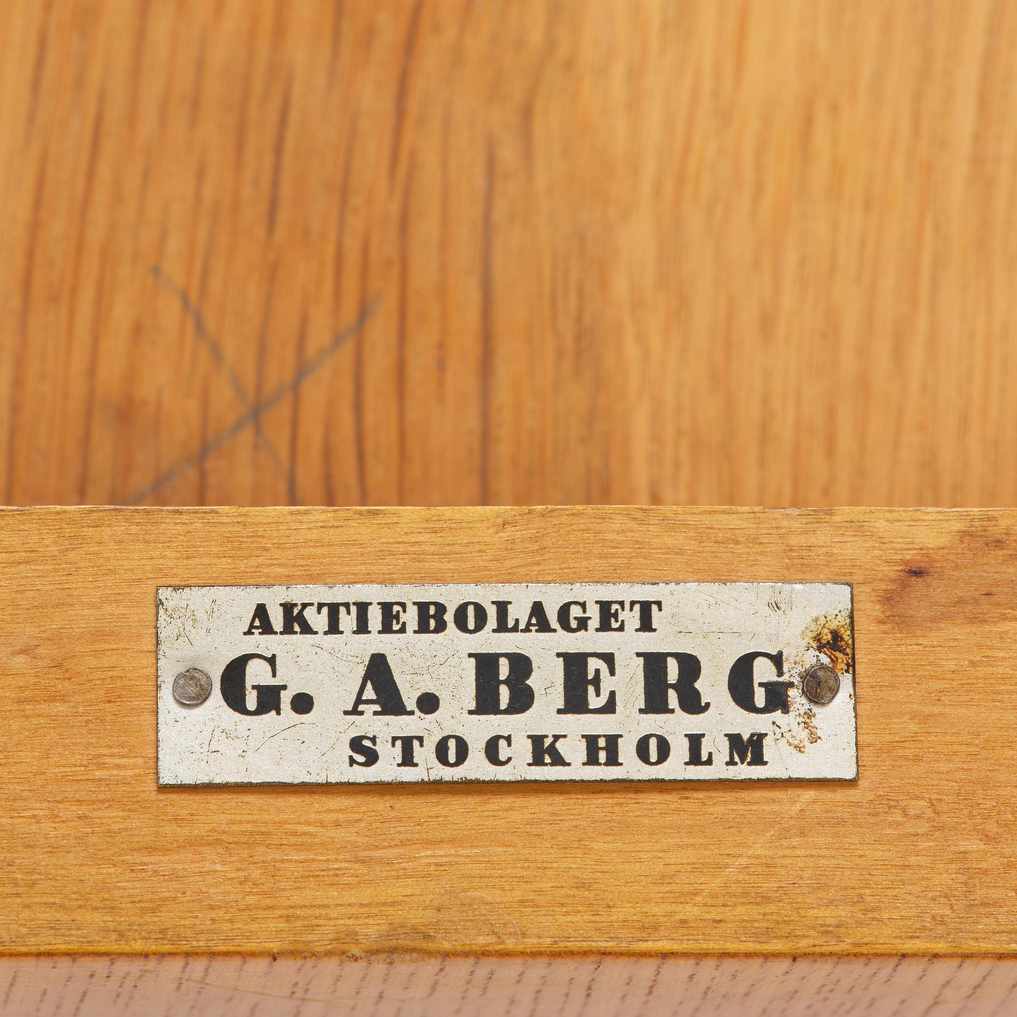 G. A. Berg, a side table, Stockholm, 1930s.