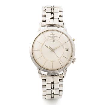 Jaeger-LeCoultre, Memovox, wristwatch, 37 mm.