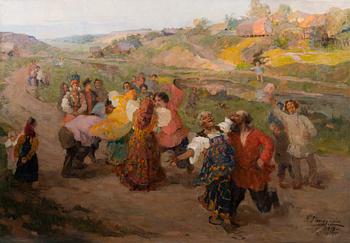 176. Timofei Katurkin, VILLAGE FEAST.