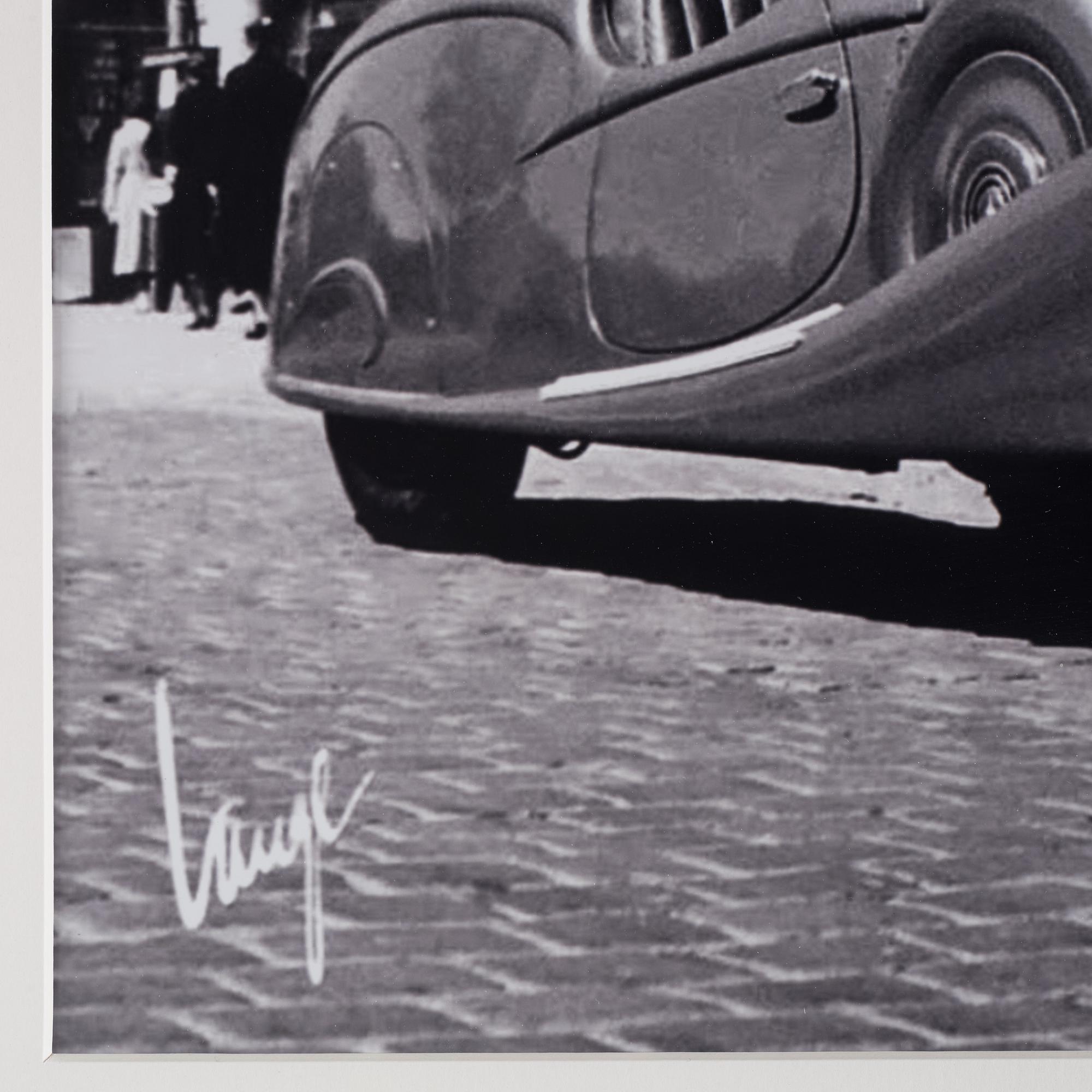 Åke Lange, efter, Mercedes-Benz, Strandvägen 7b.