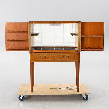 Bar cabinet, mid-20th century.