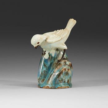 367. FIGURIN, keramik. Qing dynastin (1644-1912).