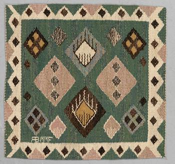 Märta Måås-Fjetterström, vävnader, 4 st. "Knoppen",  gobelängteknik, ca 34,5 x 36-37 cm - 34-35,5 x 51 cm, signerad AB MMF.