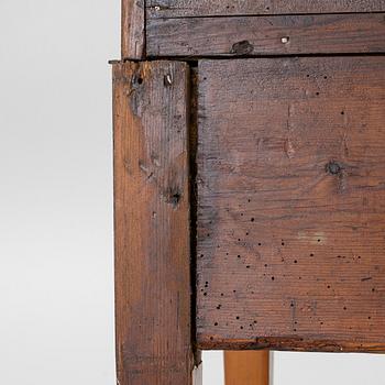 A Gustavian marquetry secretaire by Jonas Hultsten (master in Stockholm 1773-94).
