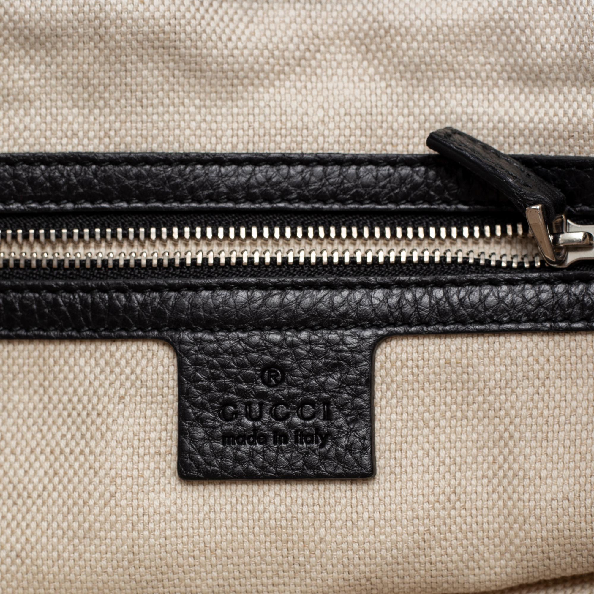 GUCCI, 'Soho' leather bag.