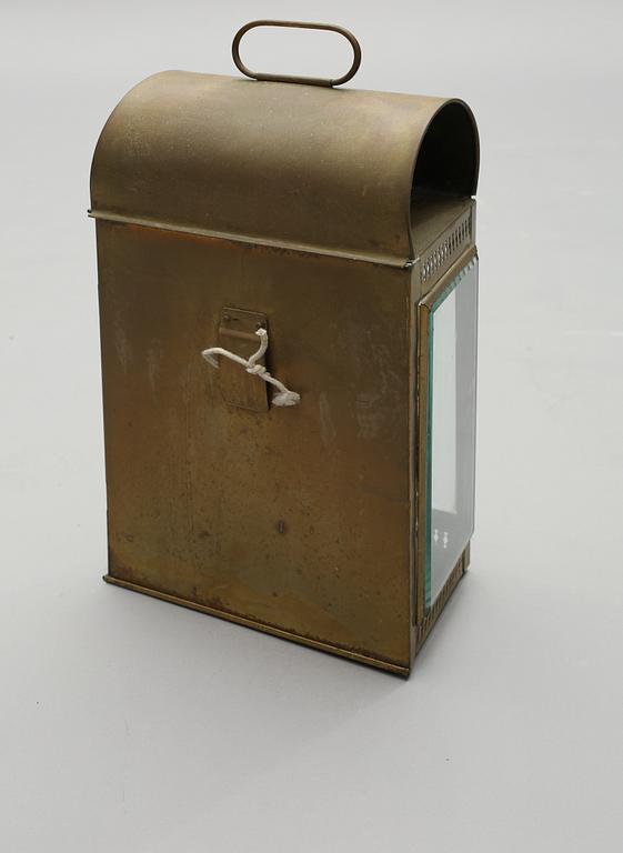 KAJUTALAMPA/SKOTTLYKTA, Davey & Co, London, 1900-tal.