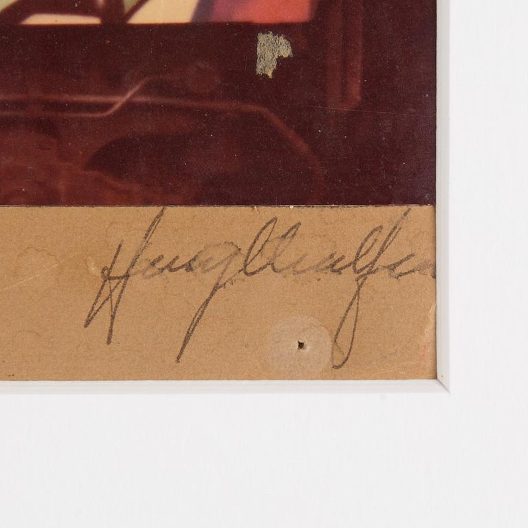 HENRY CHALFANT, fotografi, gelatin silver print, signerat.