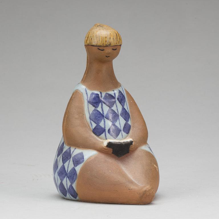 FIGURIN, stengods, "Amalia", Lisa Larson. Gustavsberg.