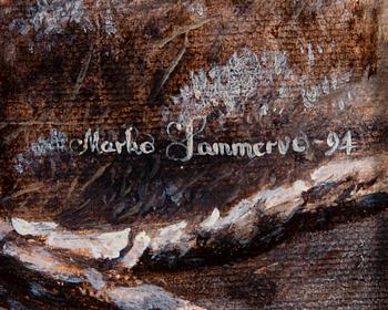 MARKO LAMMERVO, olja på duk, signerad och daterad -94.