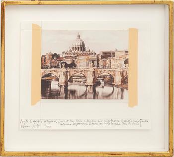 Christo & Jeanne-Claude, foto, serigrafi och collage, Ur: Five Urban Projects, signerad och numrerad 82/100.
