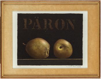 PHILIP VON SCHANTZ, litograph. Signed. Dated. Image 19 x 23.5 cm.