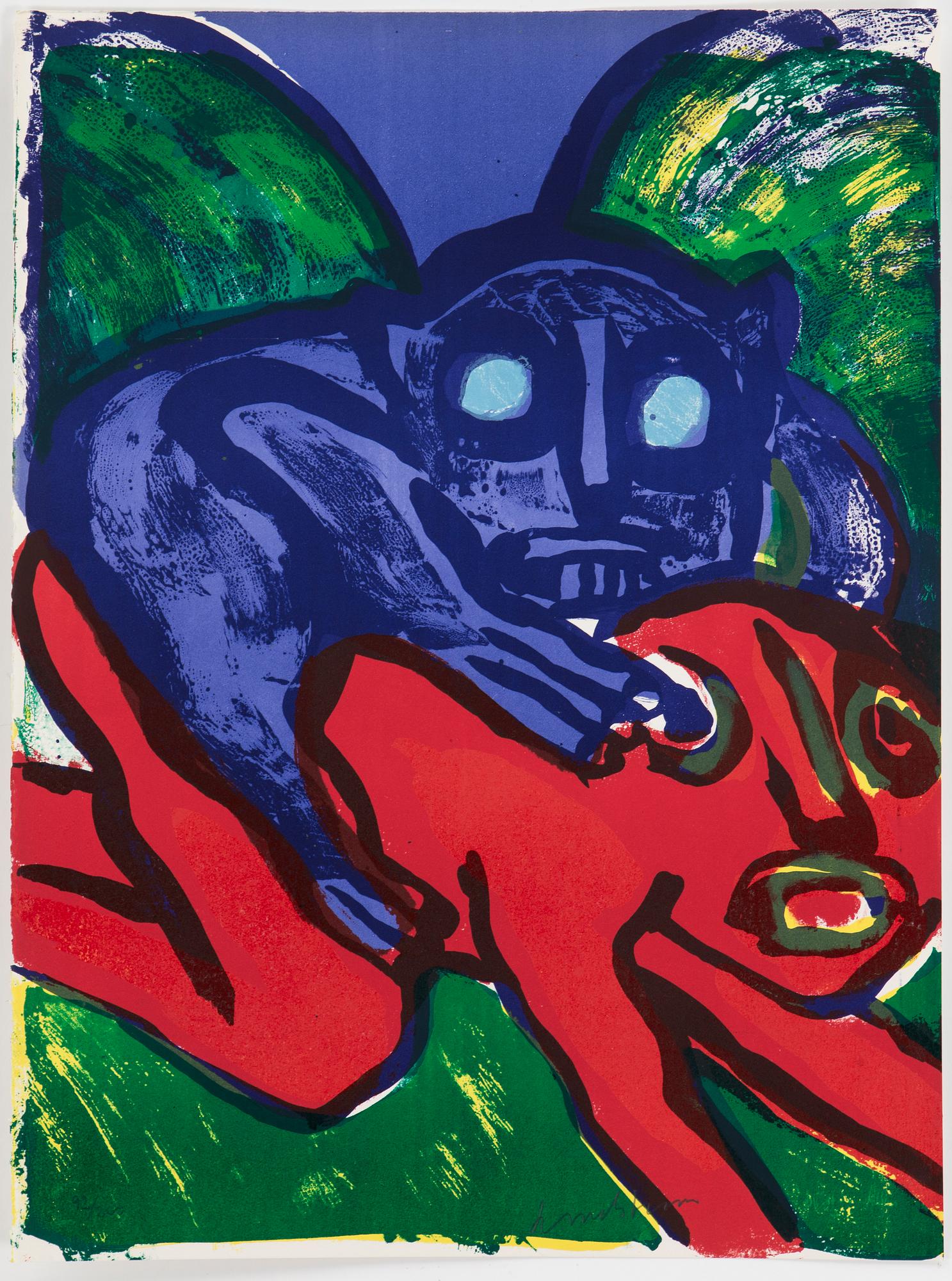 BENGT LINDSTRÖM, set with 7 lithographs in colours, 1975, each signed and numbered 92/200.