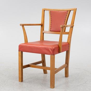 Josef Frank, a model B2163 armchair, Svenskt Tenn.