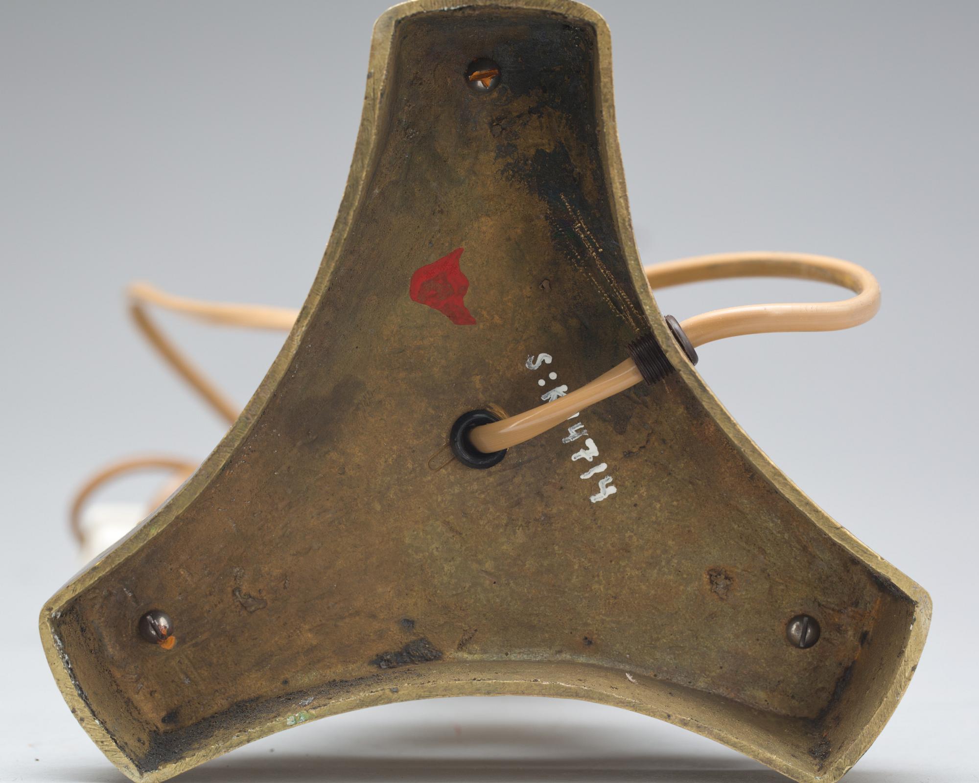 BORDSLAMPA, empirestil, 1800-talets andra hälft.