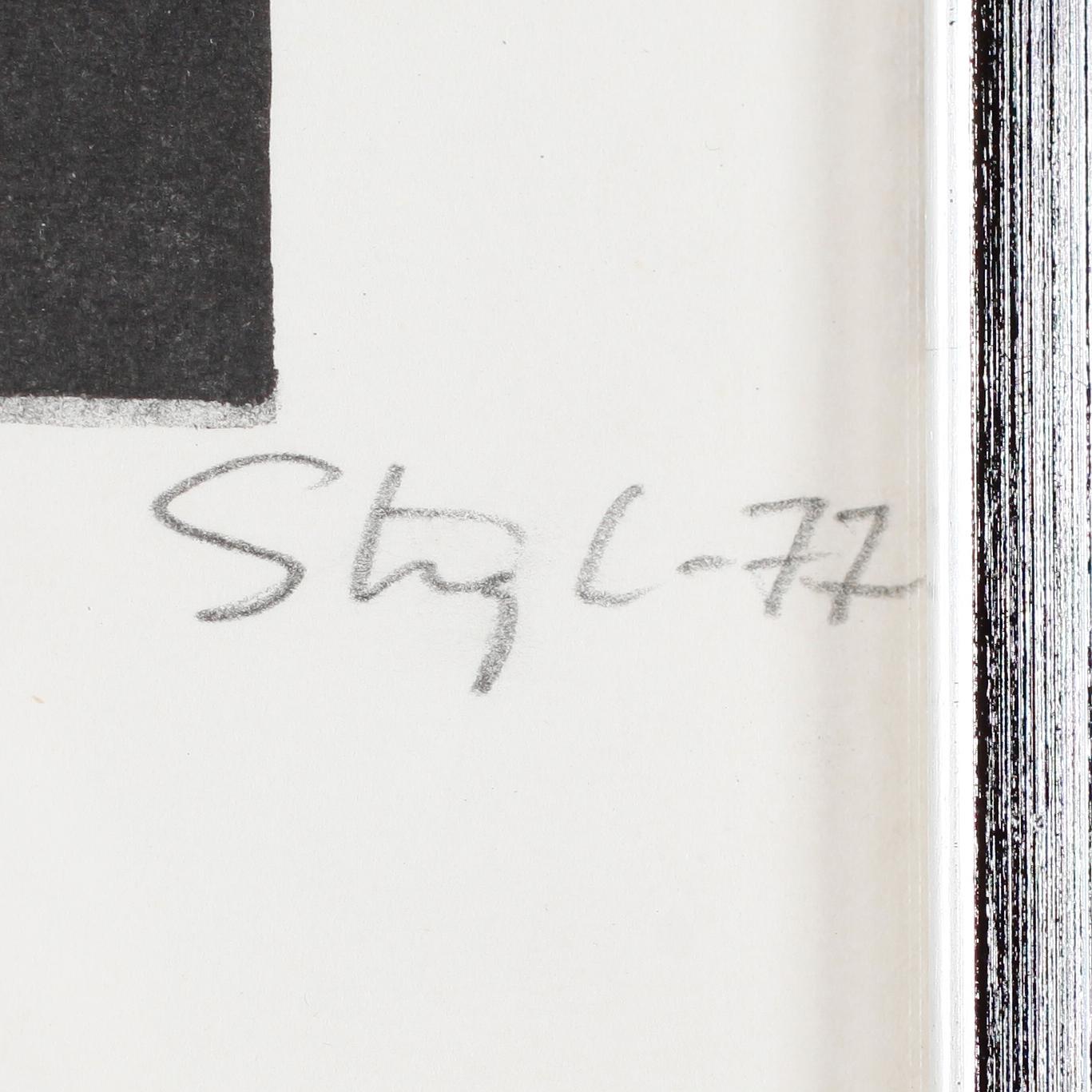 STIG LINDBERG, litografi, signerad och daterad -77, numrerad 82/280.