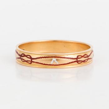 RING, Tempelriddareorden, 18K guld.
