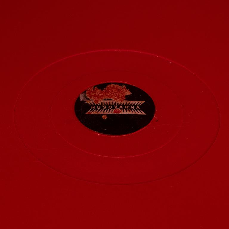 Anna Castelli Ferrieri, a pair of "Componibili" bedside tables/side tables, Kartell, Husqvarna, late 120th century.